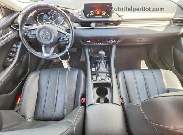 JM1GL1VM7M1609917 2021 MAZDA 6 Gray Вид панелі приладів
