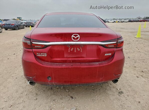 JM1GL1VM8J1333274 2018 MAZDA 6 Red Հետևի տեսք
