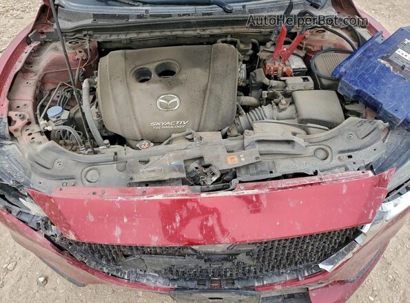 JM1GL1VM8J1333274 2018 MAZDA 6 Red Սալոնի հետևի տեսք
