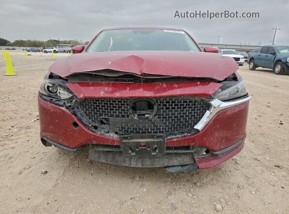 JM1GL1VM8J1333274 2018 MAZDA 6 Red Դիմացի տեսք