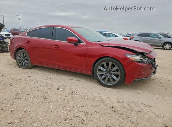 JM1GL1VM8J1333274 2018 MAZDA 6 Red Առջևի աջ