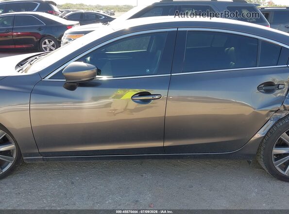 JM1GL1VM8K1501108 2019 MAZDA 6 Gray Панорамний вид салону 360°