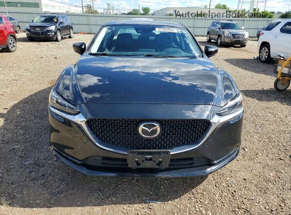 JM1GL1VM8M1604340 2021 MAZDA 6 Black Widok z przodu