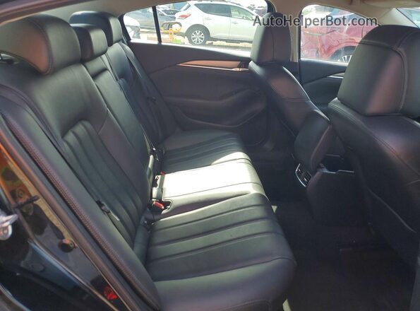 JM1GL1VM8M1604340 2021 MAZDA 6 Black Widok tylnych siedzeń