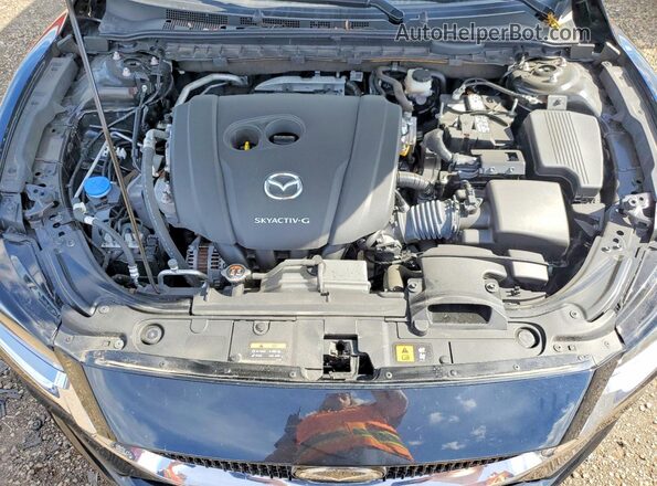 JM1GL1VM8M1604340 2021 MAZDA 6 Black Widok wnętrza z tyłu