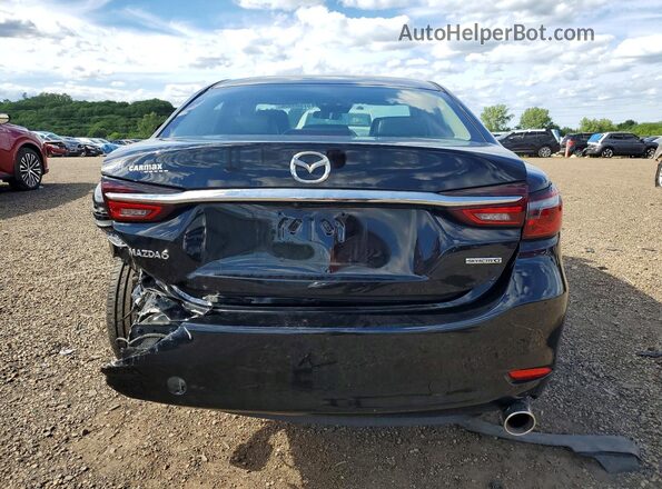 JM1GL1VM8M1604340 2021 MAZDA 6 Black Widok z tyłu