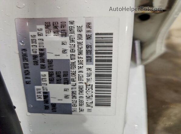 JM1GL1VM9J1315009 2018 MAZDA 6 White Engine compartment view