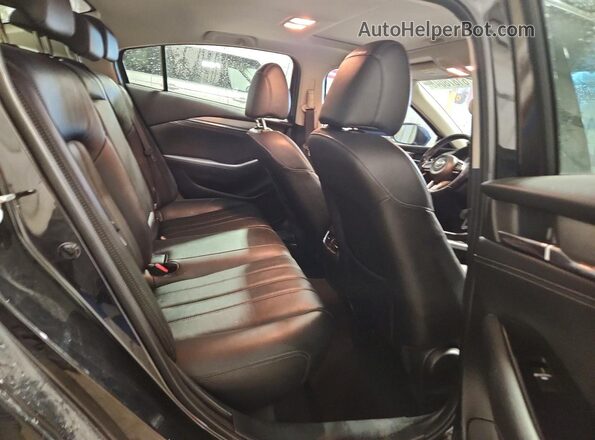 JM1GL1VM9J1320162 2018 MAZDA 6 Black Vista de los asientos traseros