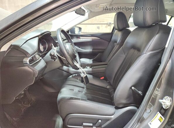 JM1GL1VM9L1518856 2020 MAZDA 6 Gray Front interior view
