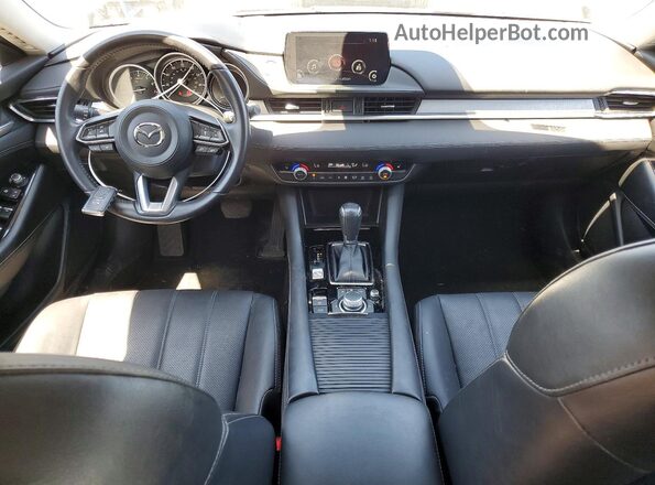 JM1GL1VM9L1519957 2020 MAZDA 6 Gray Առջևի վահանակի տեսք