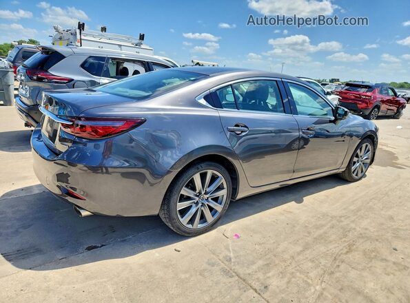 JM1GL1VM9M1604055 2021 MAZDA 6 Gray Задня права чверть