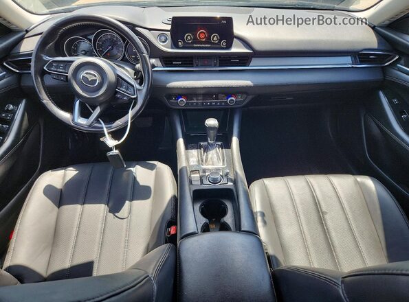 JM1GL1VM9M1604055 2021 MAZDA 6 Gray Вид панелі приладів
