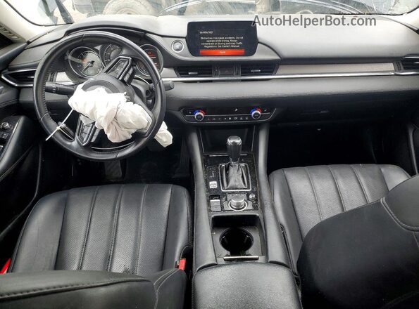 JM1GL1VM9M1605450 2021 MAZDA 6 Черный Вид панели приборов