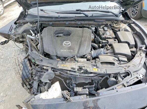 JM1GL1VM9M1605450 2021 MAZDA 6 Черный Вид задней части салона