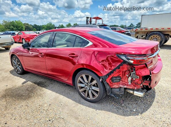 JM1GL1VMXJ1302057 2018 MAZDA 6 Red Հետևի ձախ