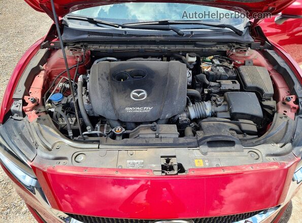 JM1GL1VMXJ1302057 2018 MAZDA 6 Red Սալոնի հետևի տեսք