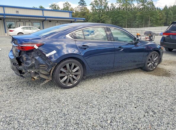 JM1GL1VMXJ1308764 2018 MAZDA 6 Blue უკანა მარჯვენა