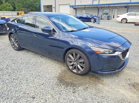 JM1GL1VMXJ1308764 2018 MAZDA 6 Blue წინა მარჯვენა