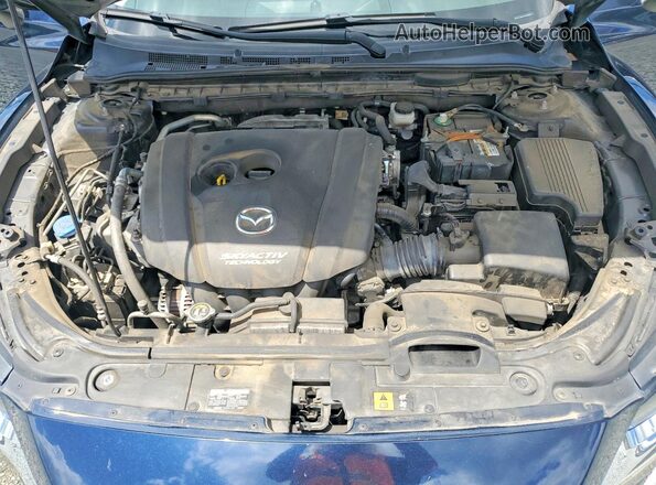 JM1GL1VMXJ1308764 2018 MAZDA 6 Blue უკანა სალონის ხედი