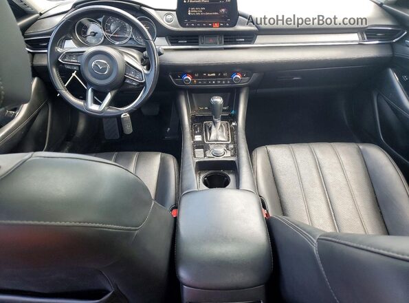 JM1GL1VMXJ1308764 2018 MAZDA 6 Blue წინა პანელის ხედი