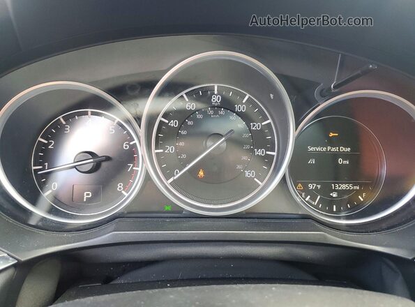 JM1GL1VMXJ1308764 2018 MAZDA 6 Blue ხელსაწყოთა პანელის ხედი