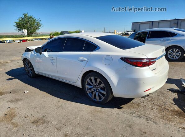 JM1GL1VMXM1602007 2021 MAZDA 6 Белый Задняя левая четверть