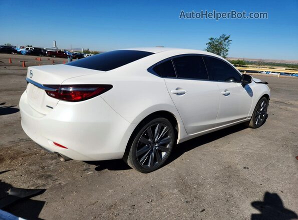 JM1GL1VMXM1602007 2021 MAZDA 6 Белый Задняя правая четверть