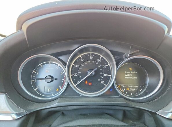 JM1GL1VMXM1602007 2021 MAZDA 6 Белый Вид щитка приборов