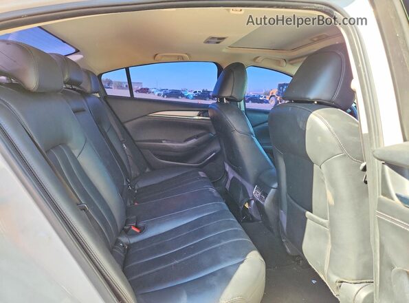 JM1GL1VMXM1602007 2021 MAZDA 6 Белый Вид задних сидений