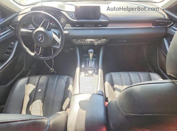 JM1GL1VMXM1602007 2021 MAZDA 6 Белый Вид панели приборов