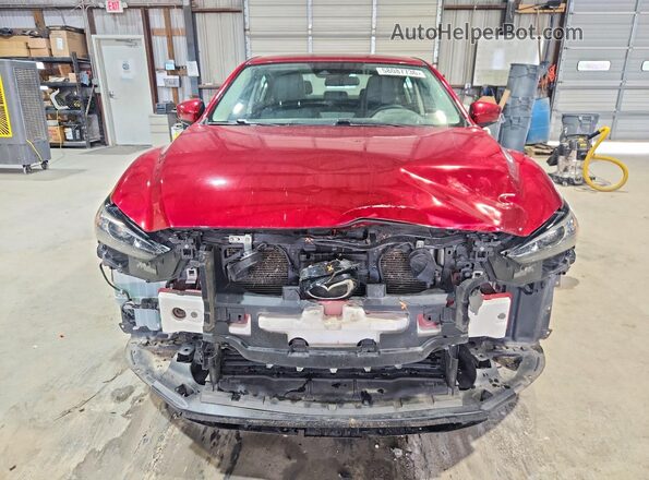 JM1GL1VMXM1615369 2021 MAZDA 6 Red Vista frontal