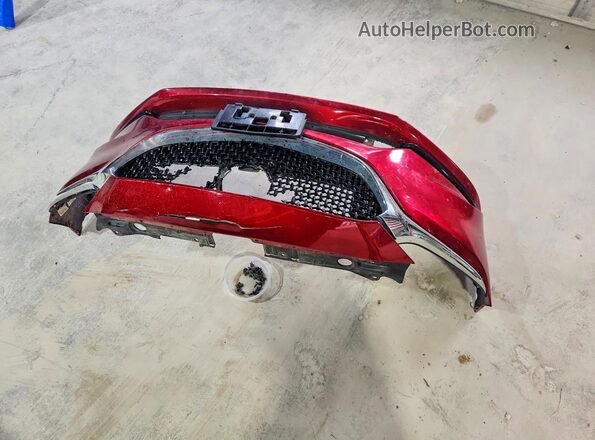 JM1GL1VMXM1615369 2021 MAZDA 6 Red Vista del compartimento del motor