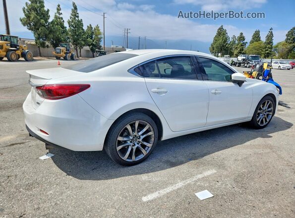 JM1GL1W52H1142306 2017 MAZDA 6 White უკანა მარჯვენა