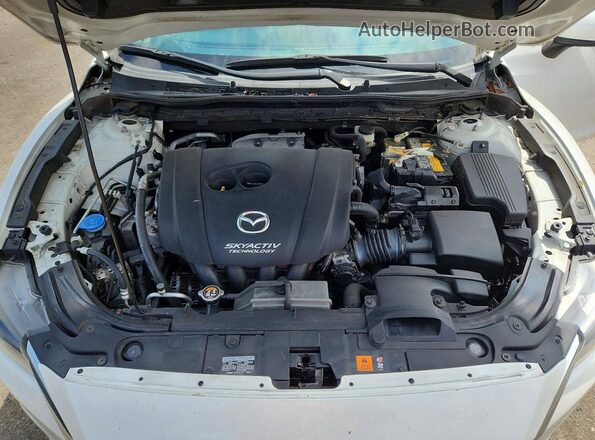 JM1GL1W52H1142306 2017 MAZDA 6 White უკანა სალონის ხედი