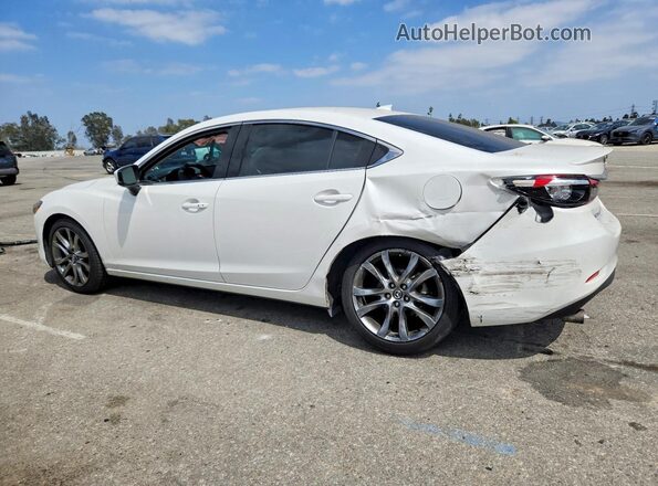 JM1GL1W52H1142306 2017 MAZDA 6 White უკანა მარცხენა
