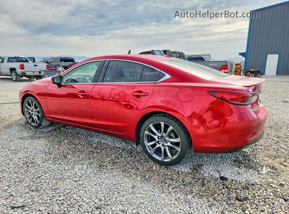 JM1GL1W56H1130241 2017 MAZDA 6 Red Trasero izquierdo