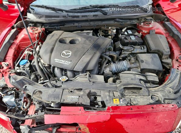 JM1GL1W56H1130241 2017 MAZDA 6 Red Vista interior trasera