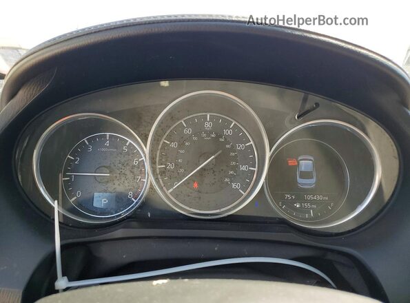 JM1GL1W58H1103087 2017 MAZDA 6 Синий Вид щитка приборов