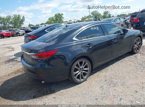 JM1GL1W58H1104546 2017 MAZDA 6 Black Задня права чверть