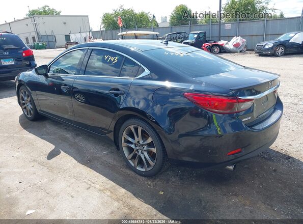 JM1GL1W58H1104546 2017 MAZDA 6 Black Задня ліва чверть