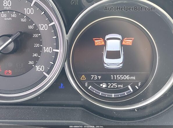 JM1GL1W58H1104546 2017 MAZDA 6 Black 