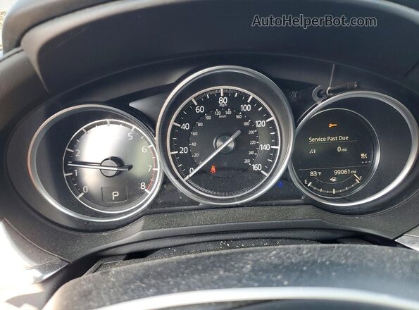 JM1GL1WY3K1502605 2019 MAZDA 6 Gray Widok zestawu wskaźników