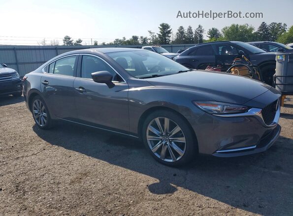 JM1GL1WY3K1502605 2019 MAZDA 6 Gray Przód prawy