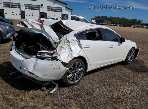 JM1GL1WY5J1309516 2018 MAZDA 6 White Rear right