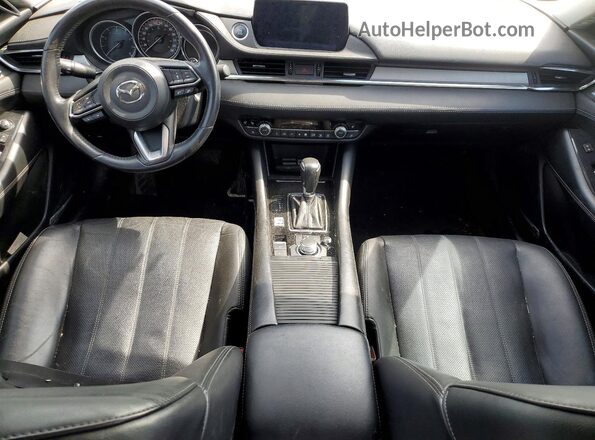 JM1GL1WY5J1309516 2018 MAZDA 6 White Dashboard view