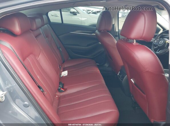 JM1GL1WY5M1607844 2021 MAZDA 6 Gray Widok naklejki z numerem VIN