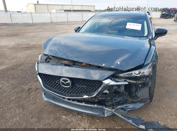 JM1GL1WY5M1607844 2021 MAZDA 6 Gray Widok z przodu