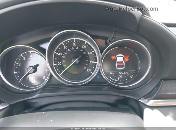 JM1GL1WY5M1607844 2021 MAZDA 6 Gray Widok tylnych siedzeń