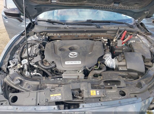 JM1GL1WY5M1607844 2021 MAZDA 6 Gray Widok z tyłu