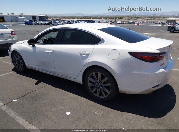 JM1GL1WY6J1334909 2018 MAZDA 6 White უკანა მარცხენა
